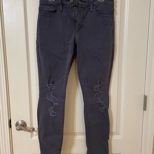 Gray Distressed Jeans